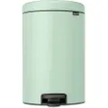Brabantia Pedalspand NEWICON 20 l, jadegrøn, stål, Brabantia