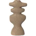 Ferm Living Lysestage YARA 19,5 cm, sand, stentøj, fast LIVING