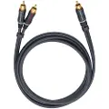 OEHLBACH D1c23702 Subwoofer Y-rca-kabel 2 M