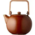 Bitz Teefilter tekande 1,2 l, ravfarvet, egetræsgreb, Bitz
