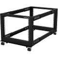 StarTech.com 8u åben Ramme 22-40 Tommer Dyb Rack