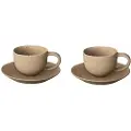 Blomus - Espressokop Kumi 6 cl 2-pak - Beige - Kopper & krus - - Homeroom