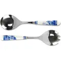 Spode - Salatbestik Blue Italian 2 stk. 25 cm - Blå - Bestik - - Homeroom