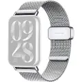 Xiaomi Smart Band 9 Pro/8 Pro Milanese Quick Release Strap - Silver