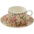 Spode - Tekop med underkop Morris & Co Golden Lily - Flerfarvet - Kopper & krus - - Homeroom