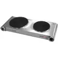Palson 30993 Double Steel 2500w 180 Mm Bærbar Elektrisk Kogeplade