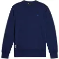 G-Star G-Startil mænd. D25174-D847-1305 Premium Core Strikket Sweater navy (XS), Casual, Blå, Genbrugsuld