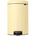 Brabantia Pedalspand NEWICON 20 l, blød gul, stål, Brabantia