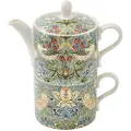 Spode - Tekande/tekrus Tea for one Morris & Co Strawberry Thief - Flerfarvet - Kander & karafler - - Homeroom