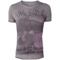 Hotspot titanium Vintage Fly Fishing T-shirt Med Korte ærmer