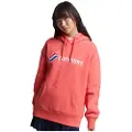 Superdry Code Sl Applique Os Hættetrøje