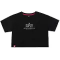 Alpha industries Basic Cos Holografic Print T-shirt Med Korte ærmer