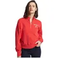 Superdry Code Core Sport Halv Lynlås Sweatshirt