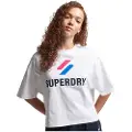 Superdry Code Sl Stacked Apq Boxy T-shirt