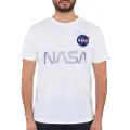 Alpha industries Nasa Reflective T-shirt Med Korte ærmer