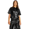 Jack & Jones Vida Faux Leather Jjxx Kortærmet Skjorte