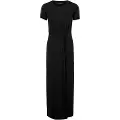 Vero Moda Ava Lulu Ancle Petite Kortærmet Lang Kjole