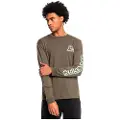 Quiksilver Rolling Circle T-shirt Med Lange ærmer