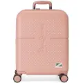 Pepe Jeans Pepe Jeanstil kvinder. 6439124 Kuffert i kabinestørrelse Laila pink -40x55x20cm (OSFA), Casual, ABS/Polykarbonat, Hytte