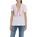 Replay W3783 .000.23494p Kortærmet V-hals T-shirt