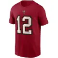 Nike Nfl Tampa Bay Buccaneers Name & Number T-shirt Med Korte ærmer