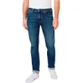 Pepe Jeans Pepe Jeanstil mænd. PM206323VT7 Jean Hatch Regular blå (29/34), Casual, Bomuld, Denim, Bæredygtig