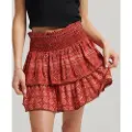 Superdry Vintage Tiered Mini Nederdel