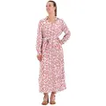 Pepe Jeans Pepe Jeanstil kvinder. PL953273 Perah kjole rød (L), Casual, Viscose, Lange ærmer, Bæredygtig