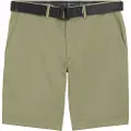 Calvin Klein Modern Twill Slim Belt Shorts
