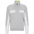 Hugo Boss BOSStil mænd. 50493470 Sweatshirt Skaz grå (L), Casual, Bomuld, Lange ærmer