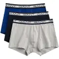 Gant Ganttil mænd. 900003053 Pakke med 3 boxershorts Style grå, blå, sort (XL), Afslappet, Bomuld