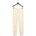 Gant Ganttil kvinder. 4200709 Tonale Archive Shield-sweatpants hvide (XS), Casual, Bomuld