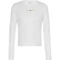 Tommy Hilfiger Gold Serif Linear T-shirt Med Lange ærmer