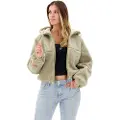 Superdry Borg Boxy Sweatshirt Med Lynlås