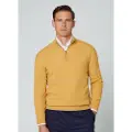 Hackett Merino Halv Lynlås Sweater