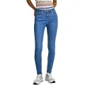 Pepe Jeans Pepe Jeanstil kvinder. PL204738HV2 Jeans Super Skinny Hw blå (26/28), Casual, Bomuld, Denim, Bæredygtig