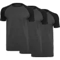 Build Your Brand By007a T-shirt Med Korte ærmer 3 Enheder