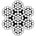 Talamex 1x19 7 Mm Stålwire