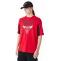 New Era Nba Mesh Panel Chicago Bulls T-shirt Med Korte ærmer
