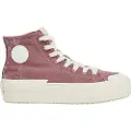 Pepe Jeans Pepe Jeanstil kvinder. PLS31554 Træningssko Samoi Divided pink (40), Stof, Fast, Blonder, Casual, Bæredygtig