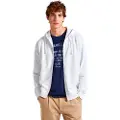 Pepe Jeans Pepe Jeanstil mænd. PM582572 Sweatshirt Joe Zipper hvid (XL), Casual, Bomuld, Lange ærmer, Bæredygtig