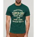 Superdry Workwear Flock Graphic T-shirt Med Korte ærmer