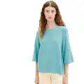 Tom Tailor 1037764 Knit Raglan Tipping Trøje