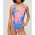 Superdry Print Scoop Back Badetøj
