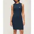 Superdry Rib Bodycon ærmeløs Kort Kjole