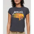 Superdry Metallica Cap Band T-shirt Med Korte ærmer