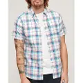 Superdry Lightweight Check Skjorte Med Lange ærmer