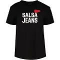 Salsa Jeans Heart Branding T-shirt Med Korte ærmer