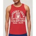 Superdry Track & Field Ath Graphic ærmeløs T-shirt