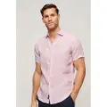 Superdry Studios Casual Linen T-shirt Med Korte ærmer